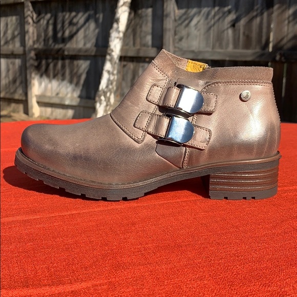 Jafa 401 Burlap Ankle Boots NWOB Size 38 - Picture 3 of 10